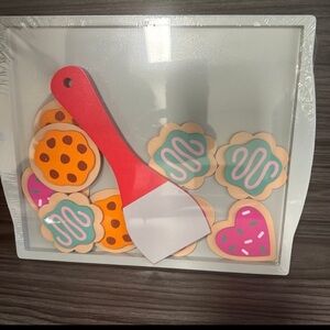 Target Playground Wood Cookie Set Montessori Toy Pretend Kitchen pastry chef